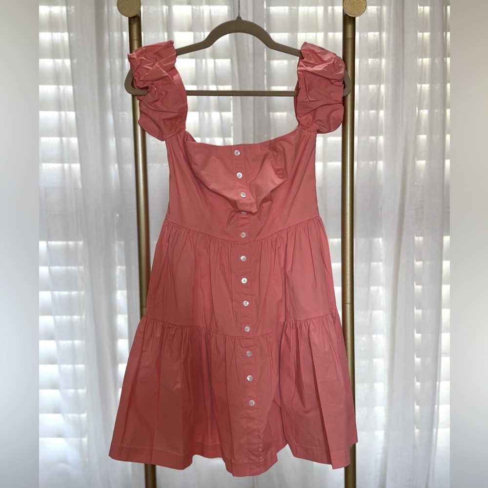 Staud pink dress